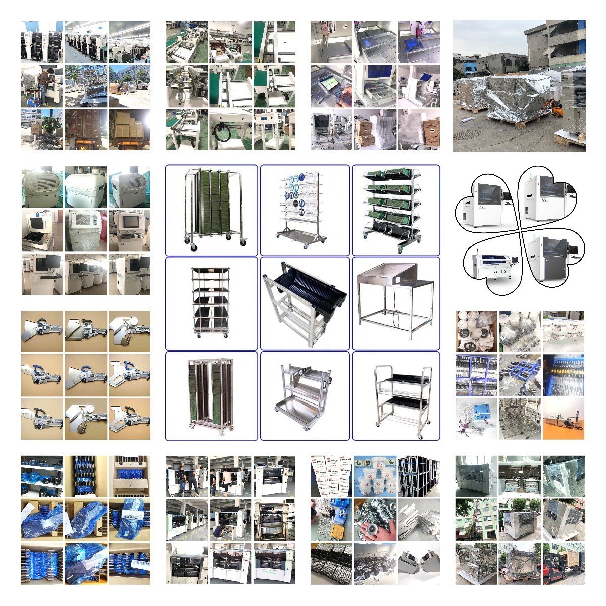 CNSMT FPC250 PCB Handling Equipment 0.5MPa Pcb Cleaner Machine
