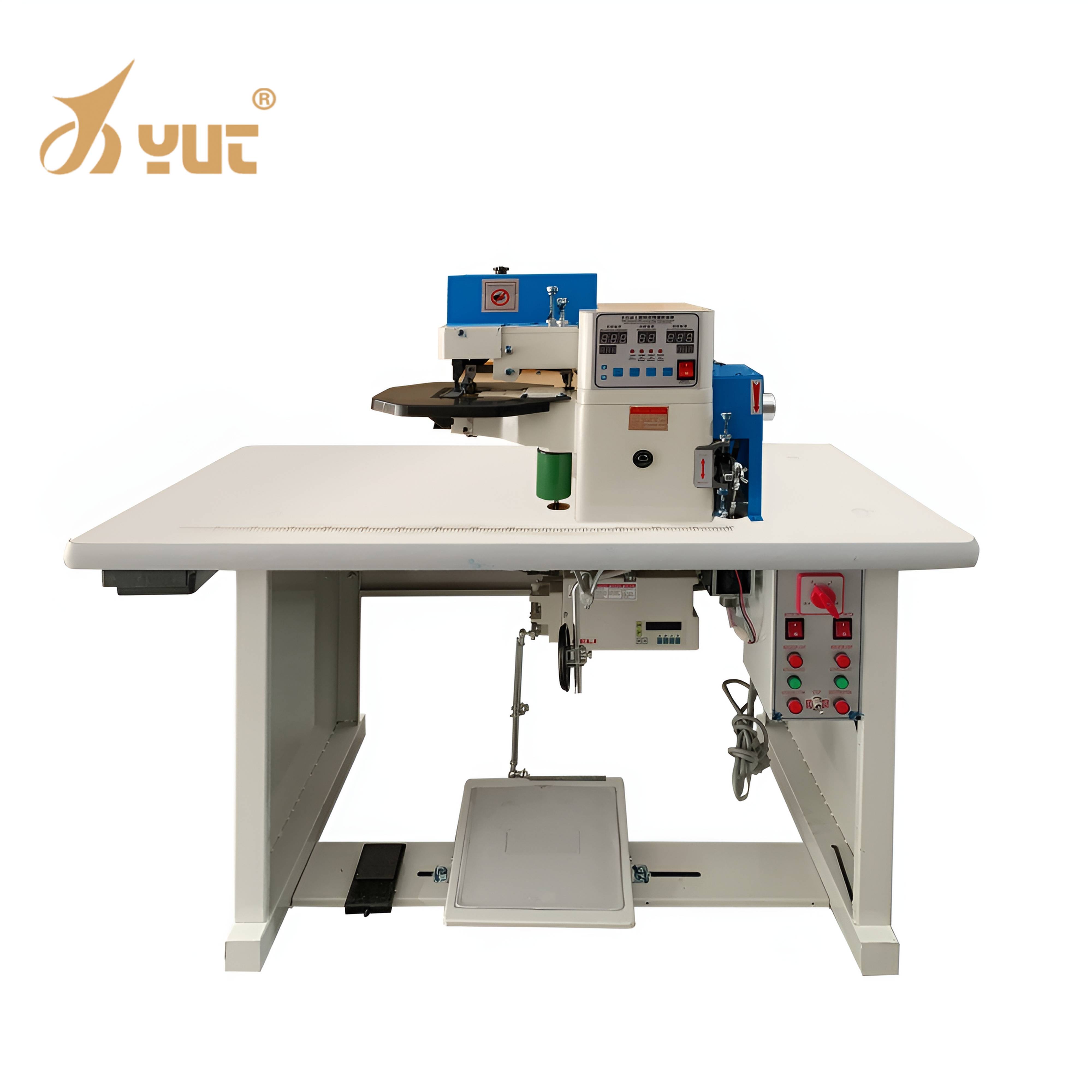 YT-298B Fully Automatic Hot-Cement Edge Folding Machine The Perfect Partner for Shoe Upper Leather Manufacturers