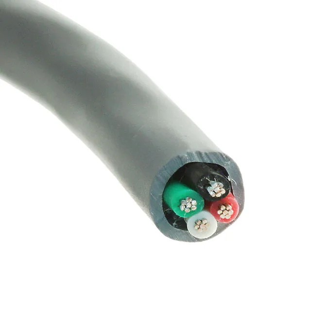 1174c Sl013 Alpha Wire Cable 4cond 22awg Slate Feet