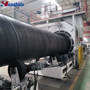 Polyurethane Spraying Foam Preinsulated Steel Pipe Making Machine with PUF