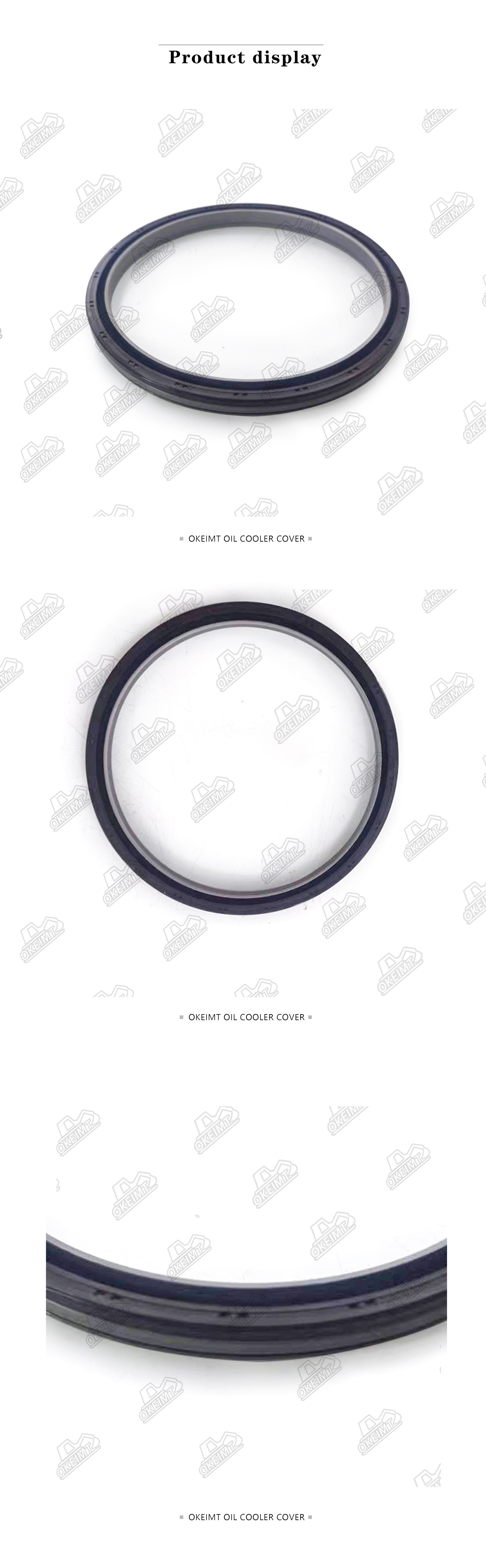 Excavator Seals BZ5161E BZ6524E Crankshaft Rear And Front Oil Seal For DE12T D2366 Engine