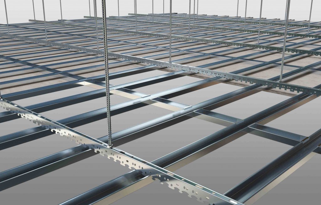 Galvanized Metal Steel Cassette Keel Suspended Ceiling Materials Channel System