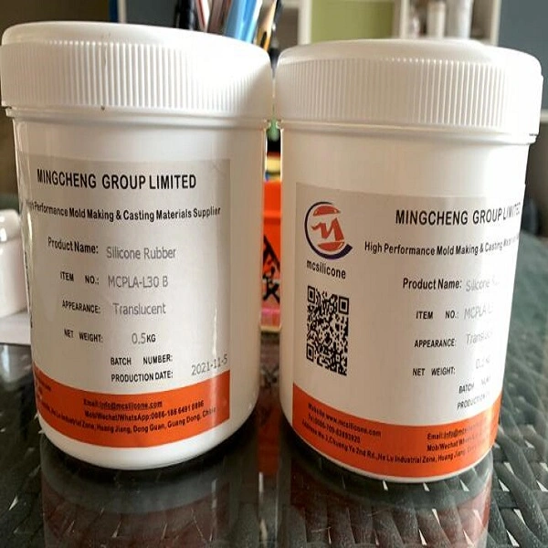 RTV2 Liquid Silicone Rubber Translucent 1: 1 Liquid Silicone Rubber for Candle, Soap Mold Making