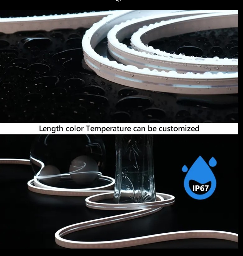 24V/12V.DC 10W Custom Flexible Neon Light Strip For Ceiling Room Decoration Cabinet Neon Lighting