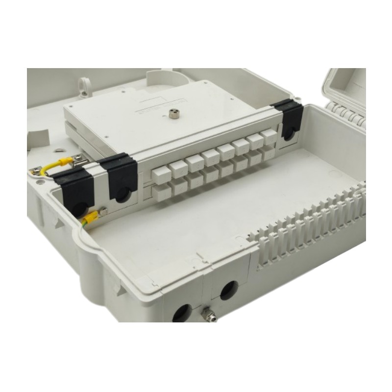 IP55 FTTH Distribution Box Made of PC ABS Material for Fiber Optic Terminal Box