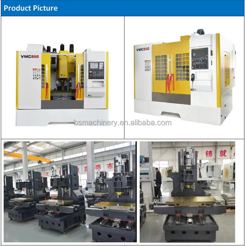 Vmc 1580 3 Axis Vertical Machining Center Torno