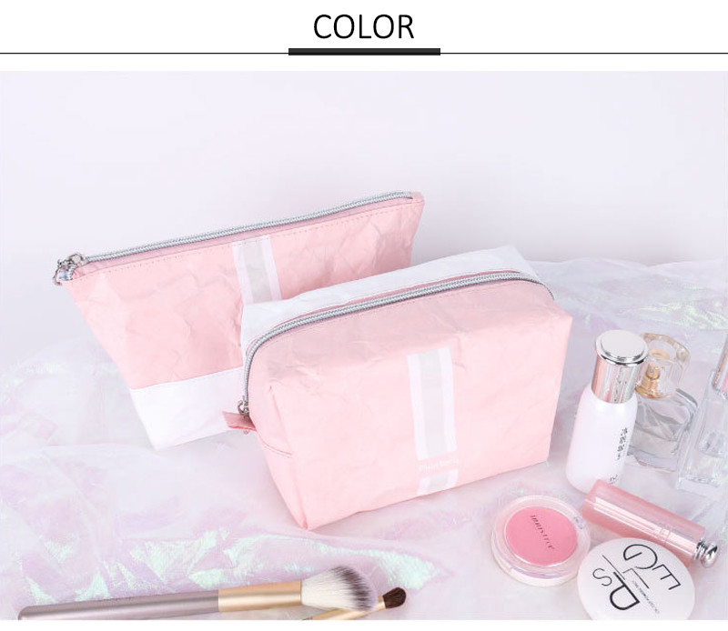 Foldable Tyvek Cosmetic Bag