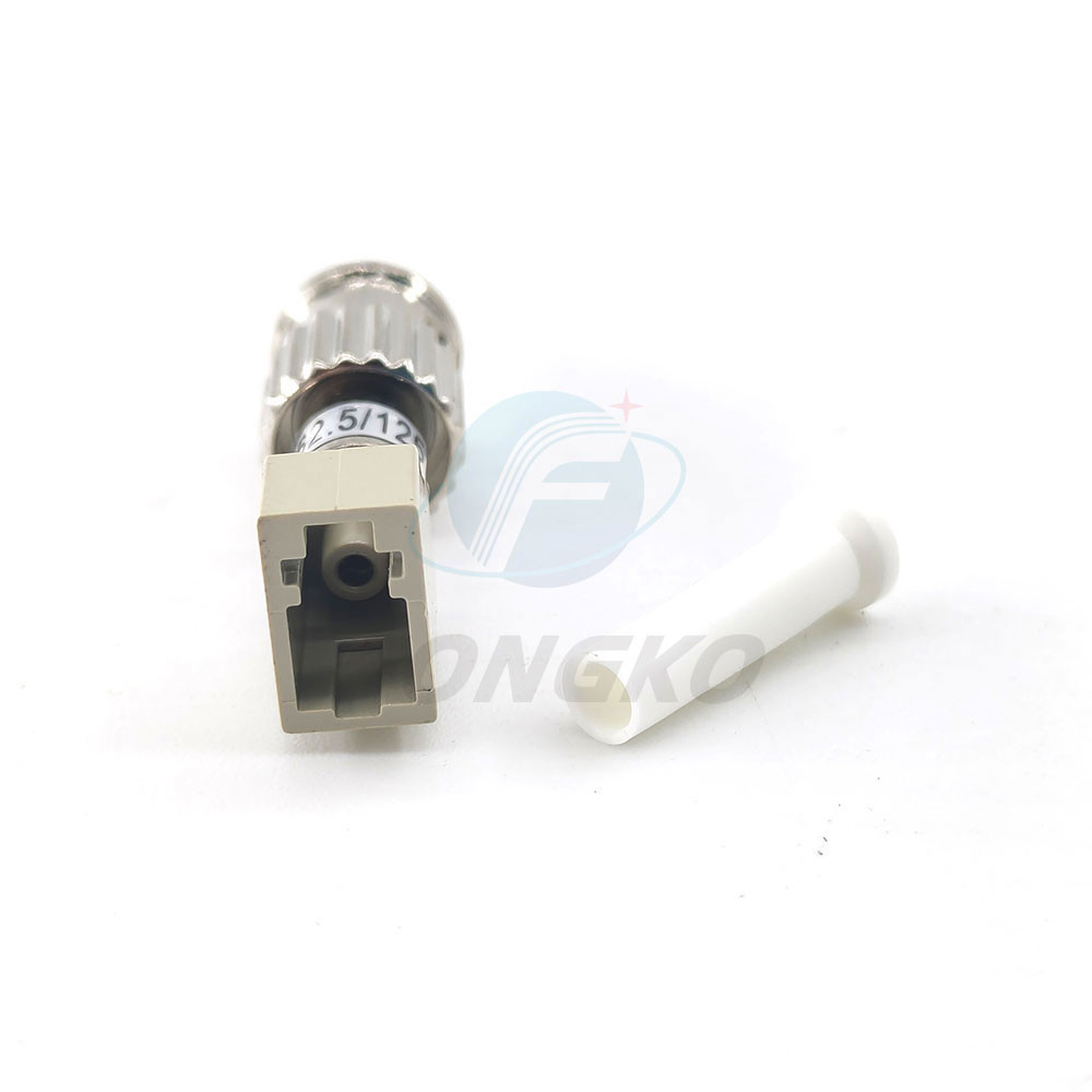 LC To ST Female To Male Conversion Fiber Optical Adapter Multimode 62.5/125