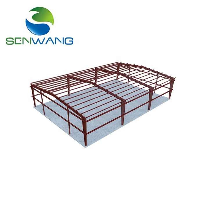 Q235 Q345 Low Carbon Steel Bolted Connection Modular Steel Workshop
