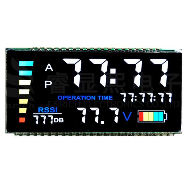 China 3 Inch Custom Segment Lcd Display Common Cathode Aluminum Alloy Frame on sale China 3 Inch Custom Segment Lcd Display Common Cathode Aluminum Alloy Frame on sale