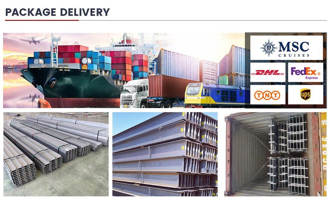 Steel Structure Ub UC JIS Custom Size Hot Rolled Q235 Q345 Q355 H Beams