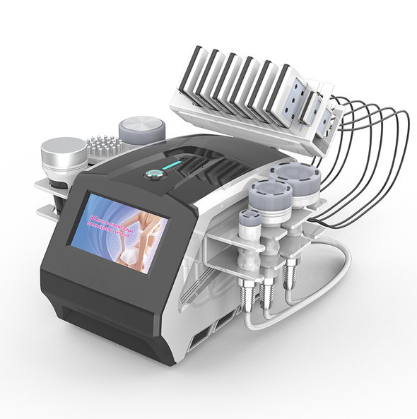 Vacuum 6 In 1 Ultrasonic Cavitation Machine 80kHz Cellulite Removal