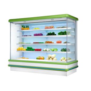Single Temperature Commercial Open Chiller Multideck Refrigerated Display