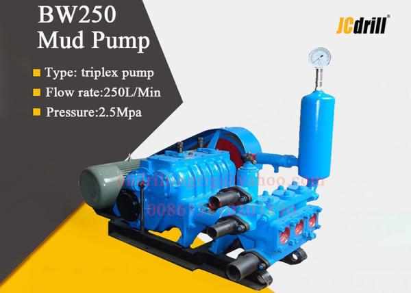 Single Acting Reciprocation Piston Mud Pump For Water Well Drilling 25bar