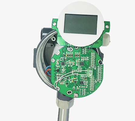 RS 485 Output Steam Flow Meter Oxygen Air Nitrogen Vortices Flow Meter