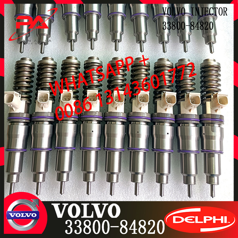 33800-84820 V-O-L-V Diesel Fuel Injector 33800-84820 BEBE4D19002 3889619 3847790 BEBE4D19002 For HYUNDAI 33800-84820