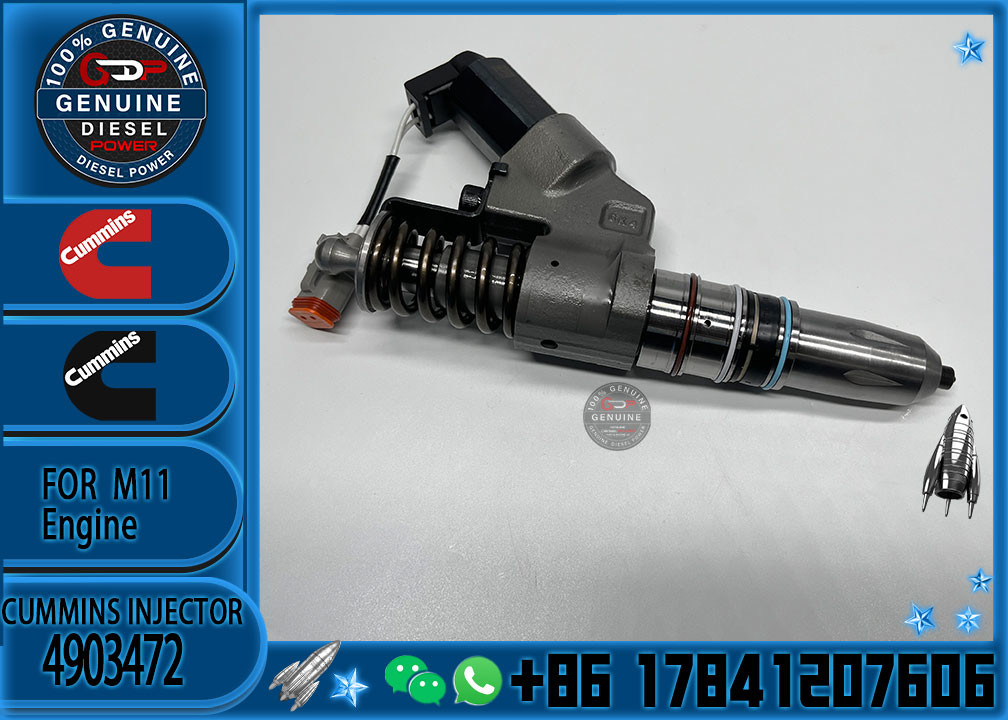 Motor spare part ISM QSM11 Diesel Engine parts fuel Injector 4903472 for Cumminss Engines