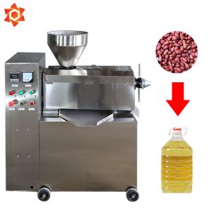 Cold Press Automatic Food Processing Machines Hydraulic Oil Making Machine