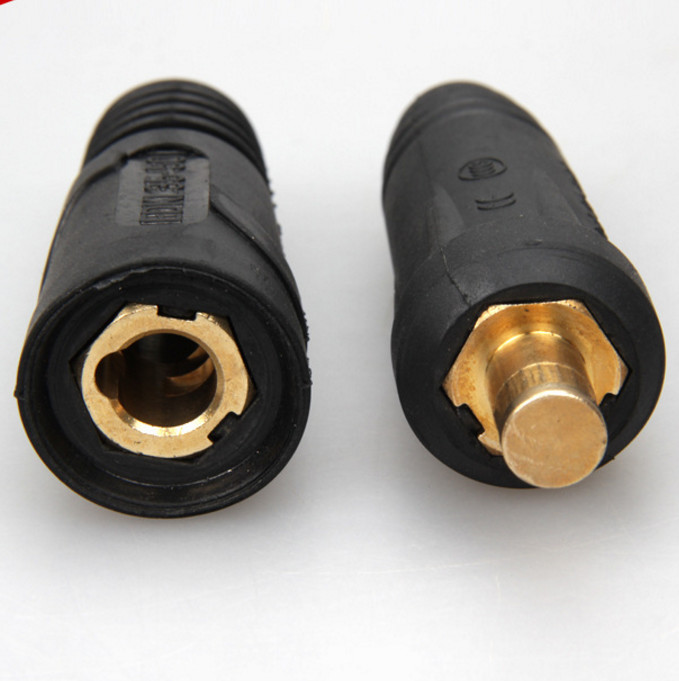 Male Cable Joint Cable Joint Connector 35-50 Mm2 Euro Type Brass Material