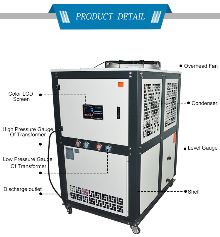 Chiller Lab Equipment Glycol DLSB 200L Chiller Recirculating coolant
