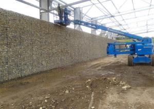  Flexible Retaining Wall Gabion Baskets / Economic Stone Wall Wire Cage Manufactures