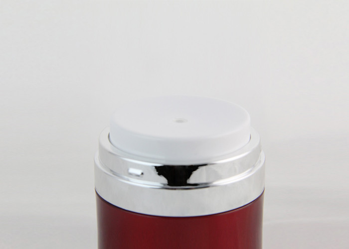 Skin Care 30ml Airless Cosmetic Bottles Plastic PP Packaging For Men Cream
