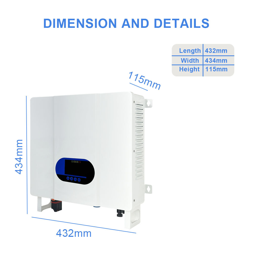 3Kva 24V MPPT Solar All in One Home Hybrid Inverter