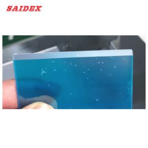 China acrylic chamfering machine position adjusting plate by loosen screw on sale