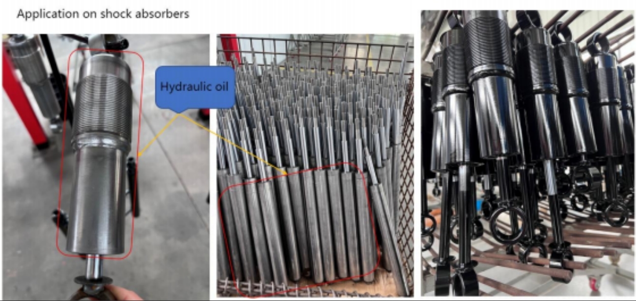 Anti-rust additives free 2K Epoxy Coating Resin for Automobile shock absorbers and parts