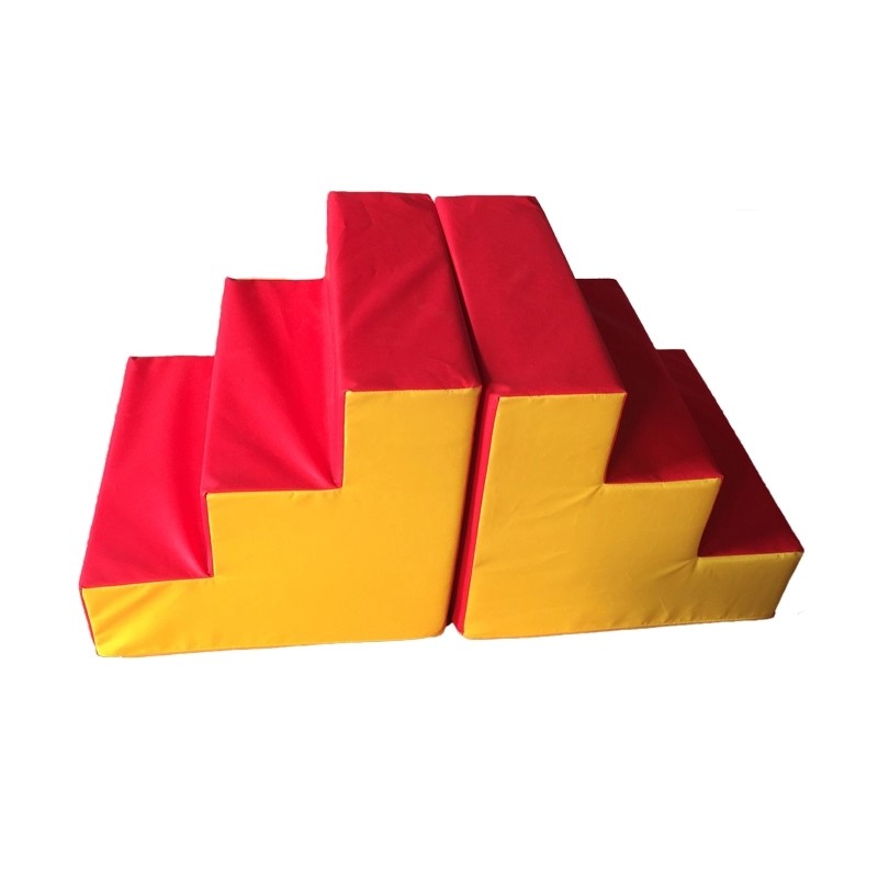UV Protection Childrens Soft Play Equipment Stairs For 3-9 Years Olds Kids