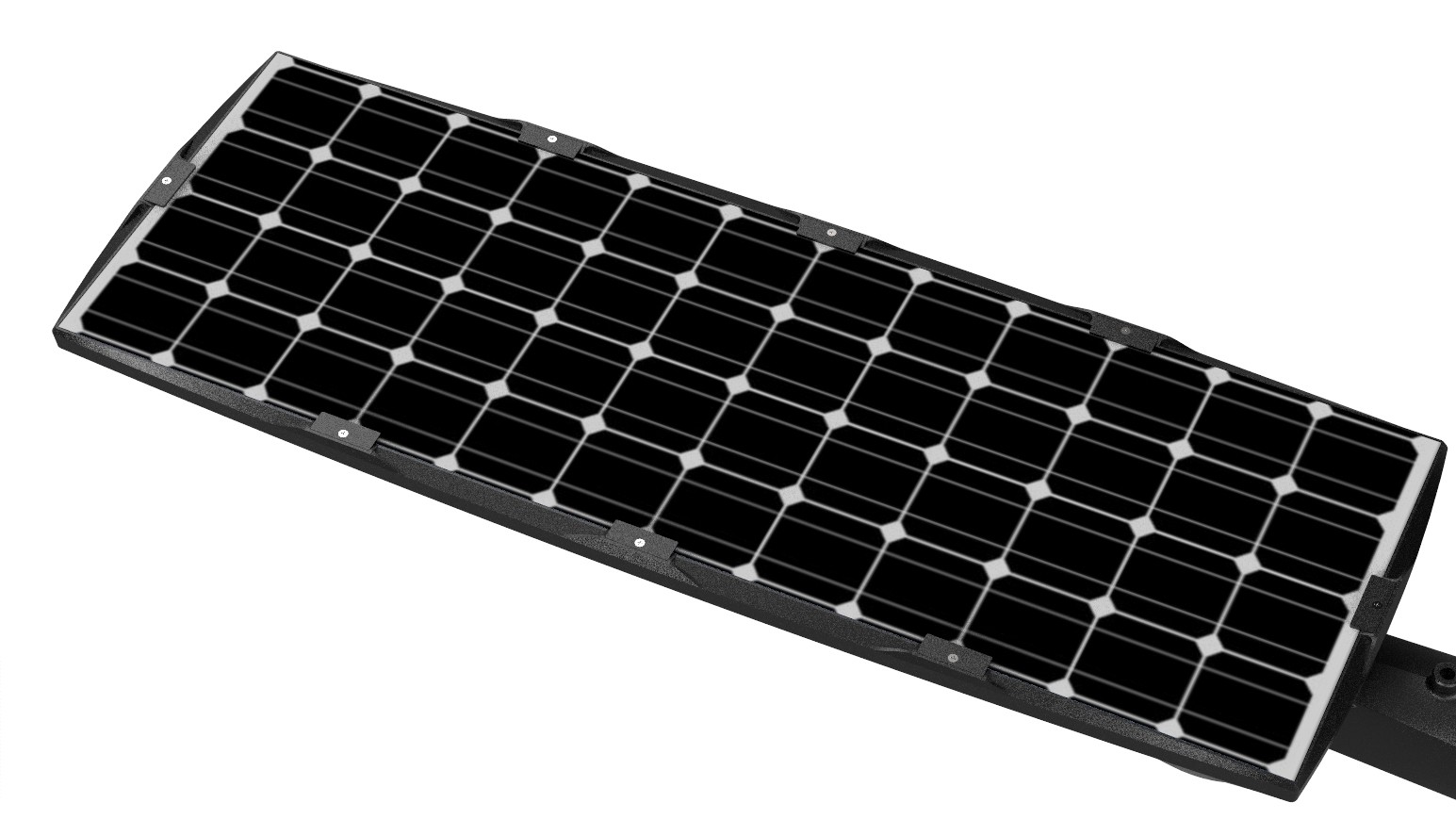 IP66 50W LED Solar Street Light High Energy Transfer Rate 23%