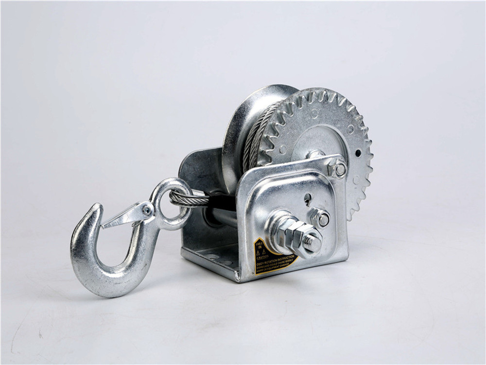 6 Meter Heavy Duty Wire Pulling Trailer Hand Winch Weather Resistant