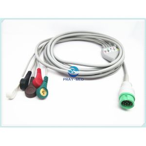 Mindray Beneview T5 / T8 ECG Patient Cable For Datascope 4.0mm Diameter