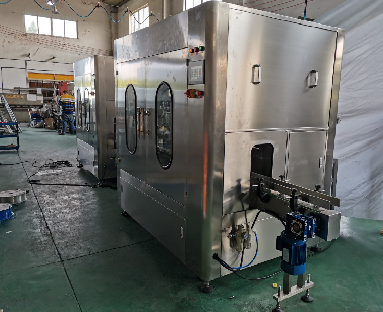 3500pcs/hour Automatic Follow Up Filling Capping Line