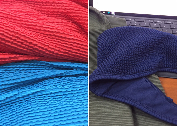 Circular Knit Repreve Nylon Fabric 76% Sustainable Nylon With 24% Spandex