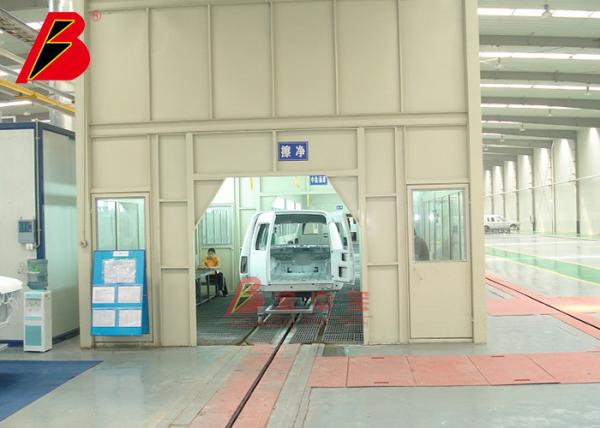 Quality BZB TUV Car Painting Line With Clean Room for sale