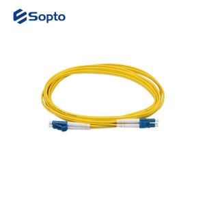 2 Core Fiber Optic Patch Cords Lc To Lc For Telecommunication Networks