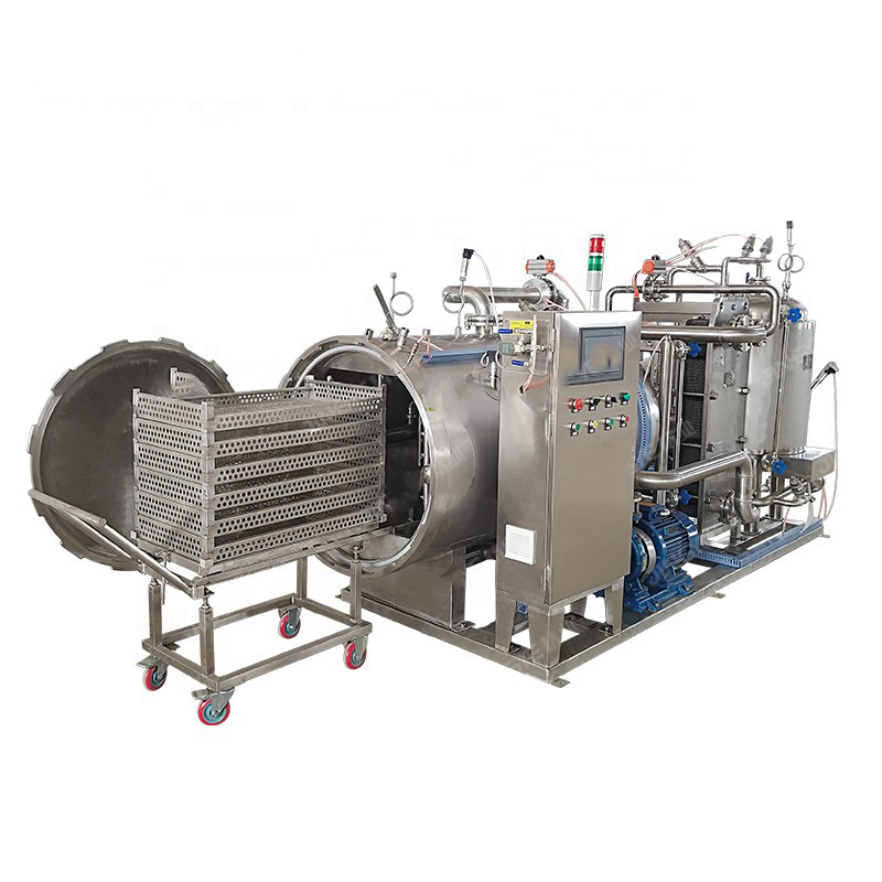 Food Industy Large Industrial Autoclave High Productivity Fully Automatic