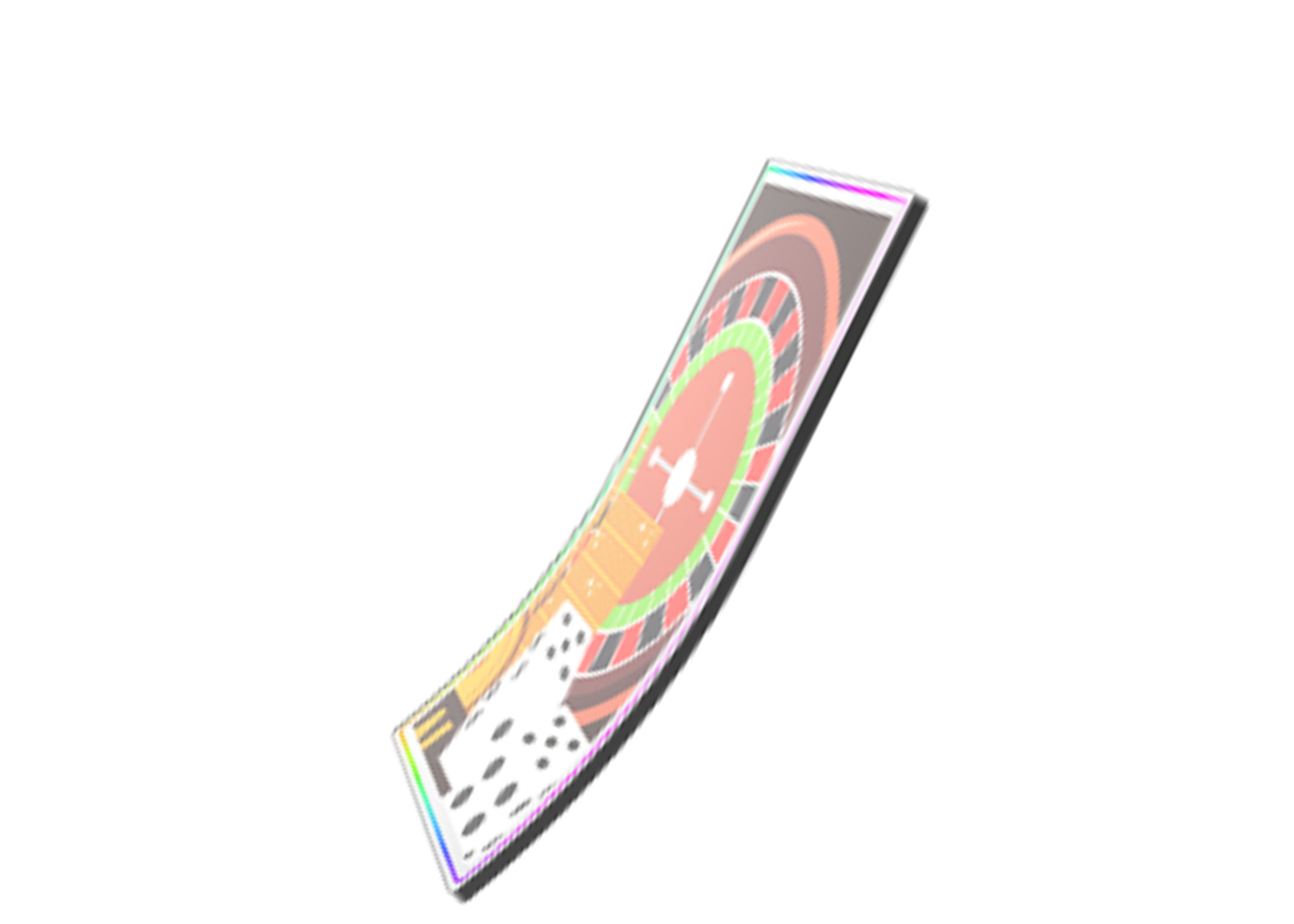  49-inch J-shaped curved touch screen, 1500R curve, mainly used in gaming equipment