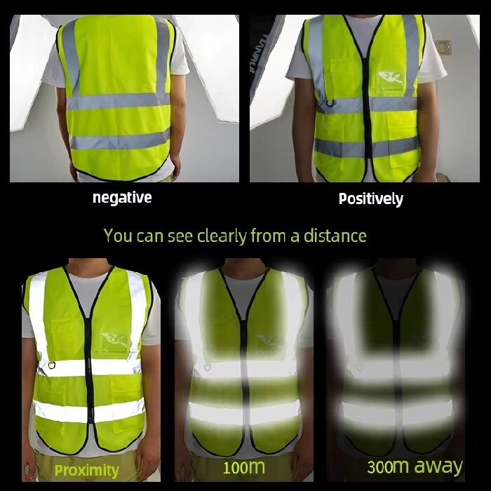 Flame Resistant Nomex Hood Safety Vest For Motorcycle Mine Safety Clothing Reflective Safety T-shirt Security Guard Dress