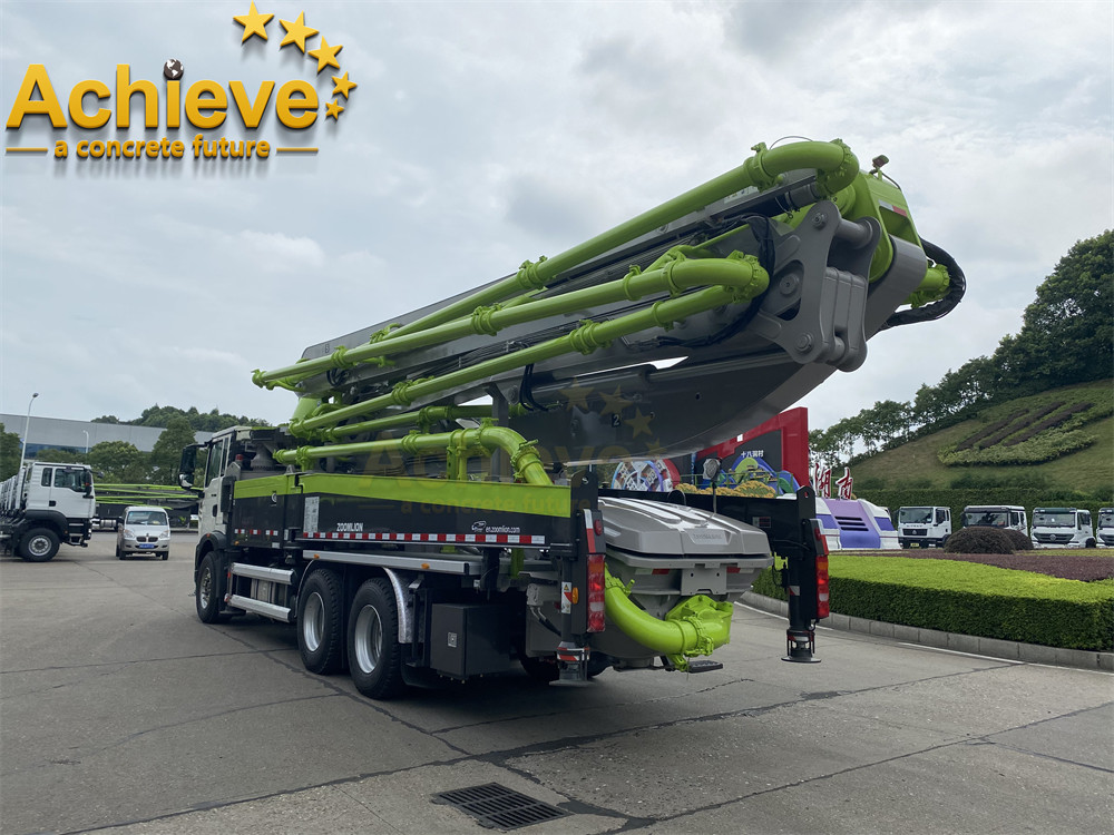 China 47M Used Concrete Pump Truck For Sale Price Zoomlion