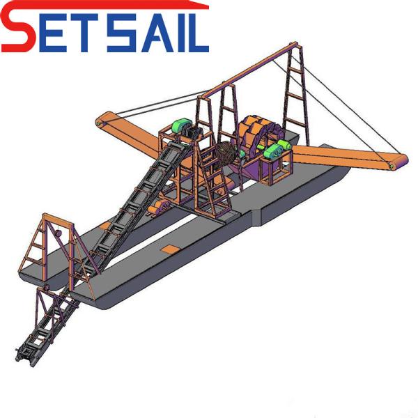 AC Motor Electric Power Wheel Sand Washing Machine with Longlife After-sales