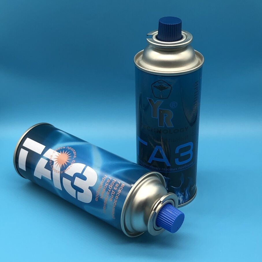 Portable Butane Gas Tin Can for Camping and Outdoor Cooking | High-Efficiency Fuel Solution