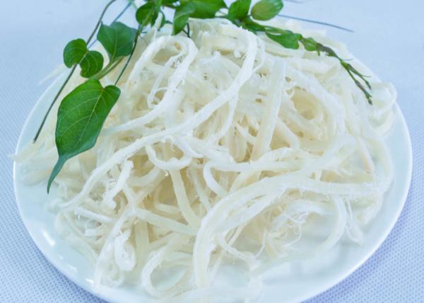 White Roasted Dried Squid Sliver Korean Flavor Healty Snacks Sweet Salty Spciy