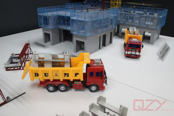 Vanke - 1/20 Residential Industrialized Construction Process Model Industrial