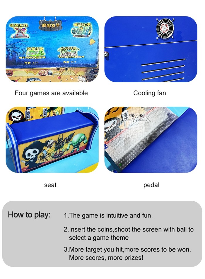 Spooky Ball Shooting Arcade Games Machines Video Games Amusement Machines