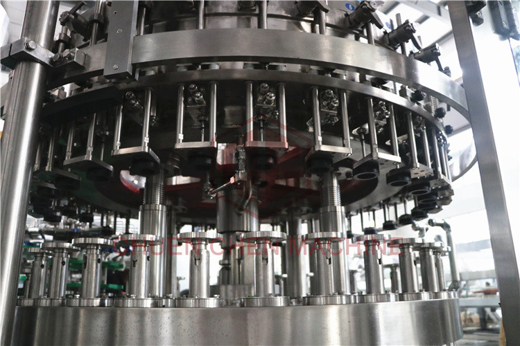 32 Head 10000BPH Beer Bottle Filling Machine , Glass Bottling Capping Machine