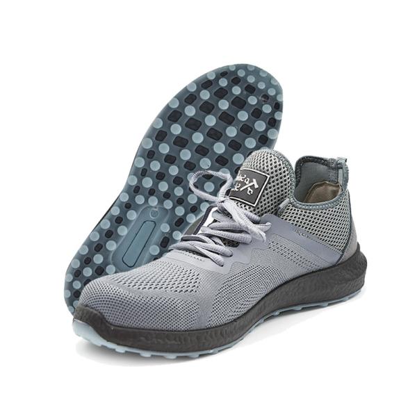 Euro 37-47 Campela Lining CE Work Shoes with Steel Toe Cap and Fly Knitting