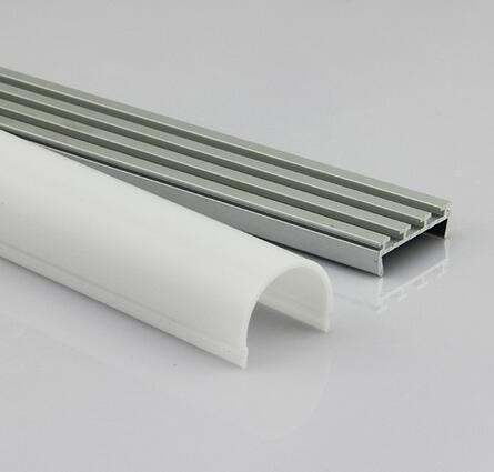 Waterproof LED aluminum profiles LED extrusion A2623 for LED Strips 2m length
