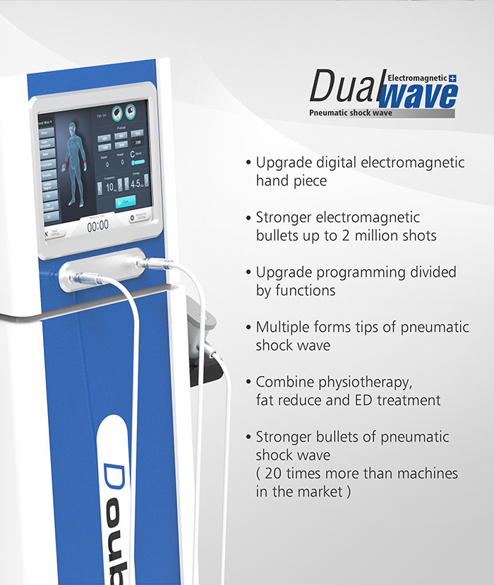 Touch Screen Physcial ED 21HZ Shockwave Therhapy Machine